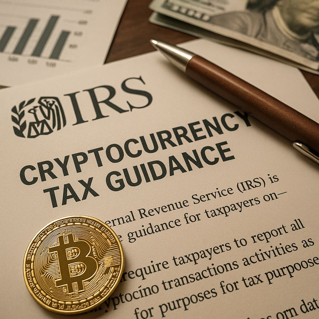 IRS Updates Guidance on Cryptocurrency Reporting IRS Updates Guidance on Cryptocurrency Reporting